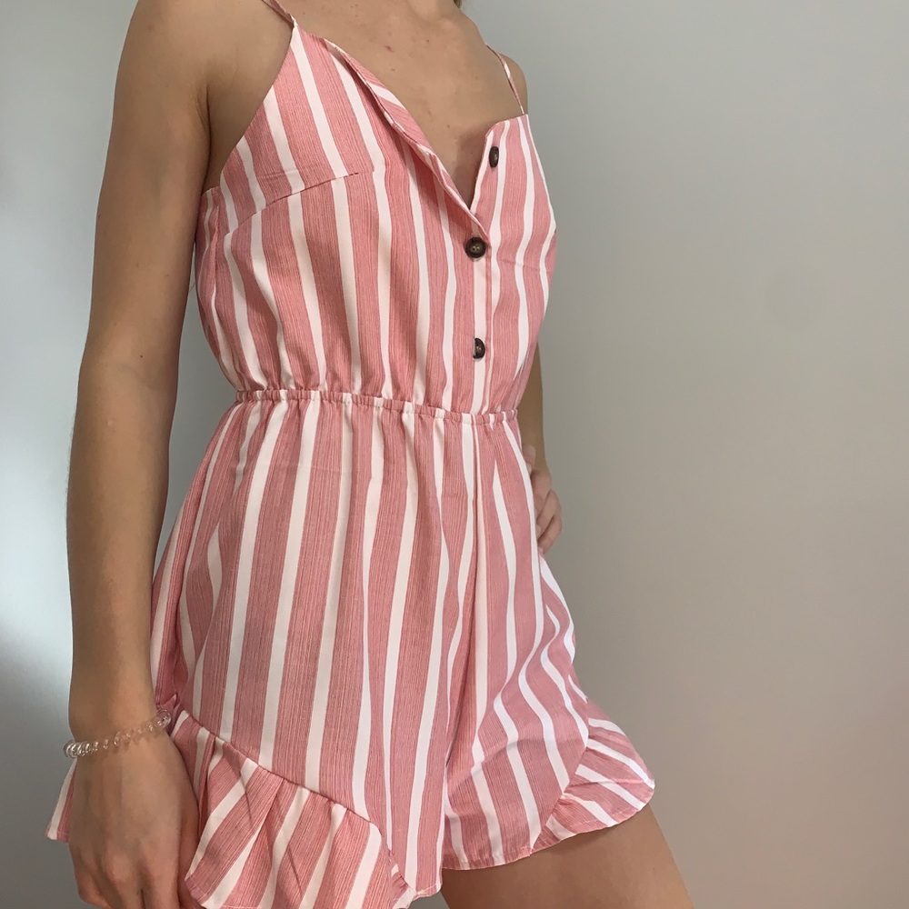 Striped SHEIN Romper
